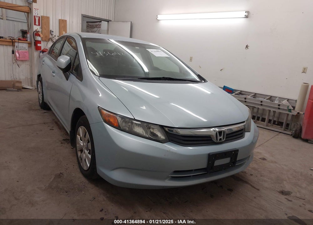 2012 HONDA CIVIC SDN LX VIN: 19XFB2F53CE082739