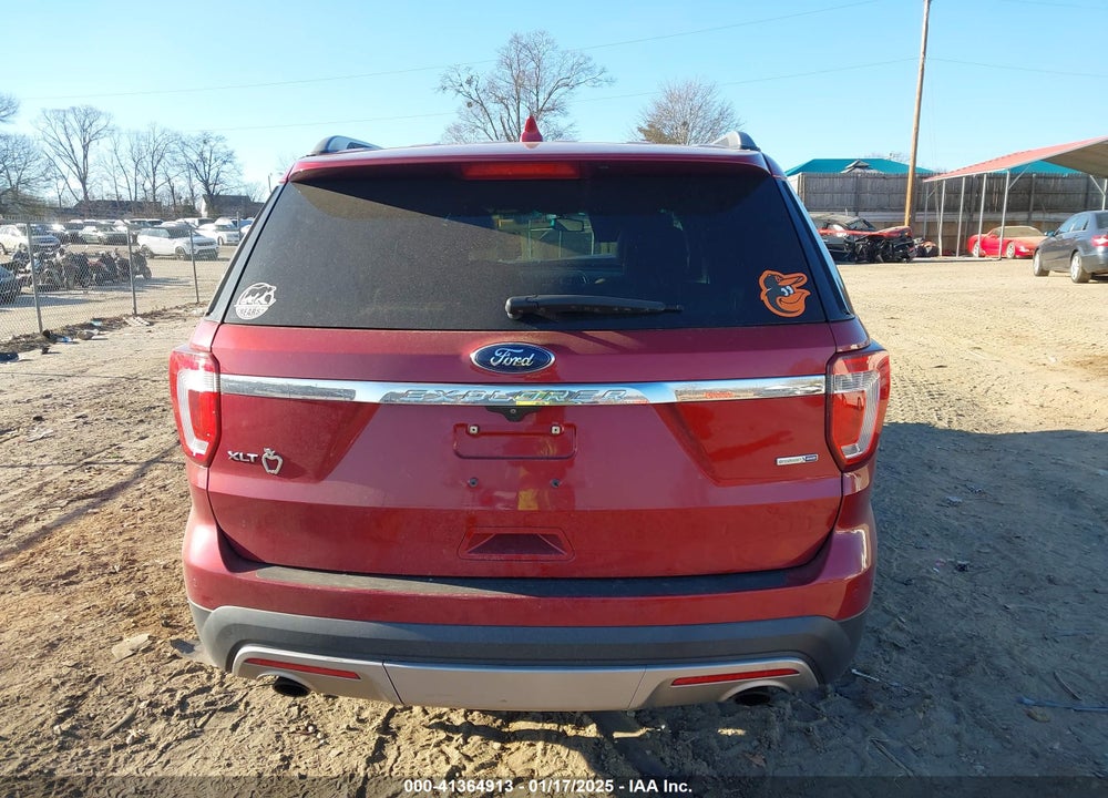 2017 FORD EXPLORER XLT VIN: 1FM5K8DH8HGA19814