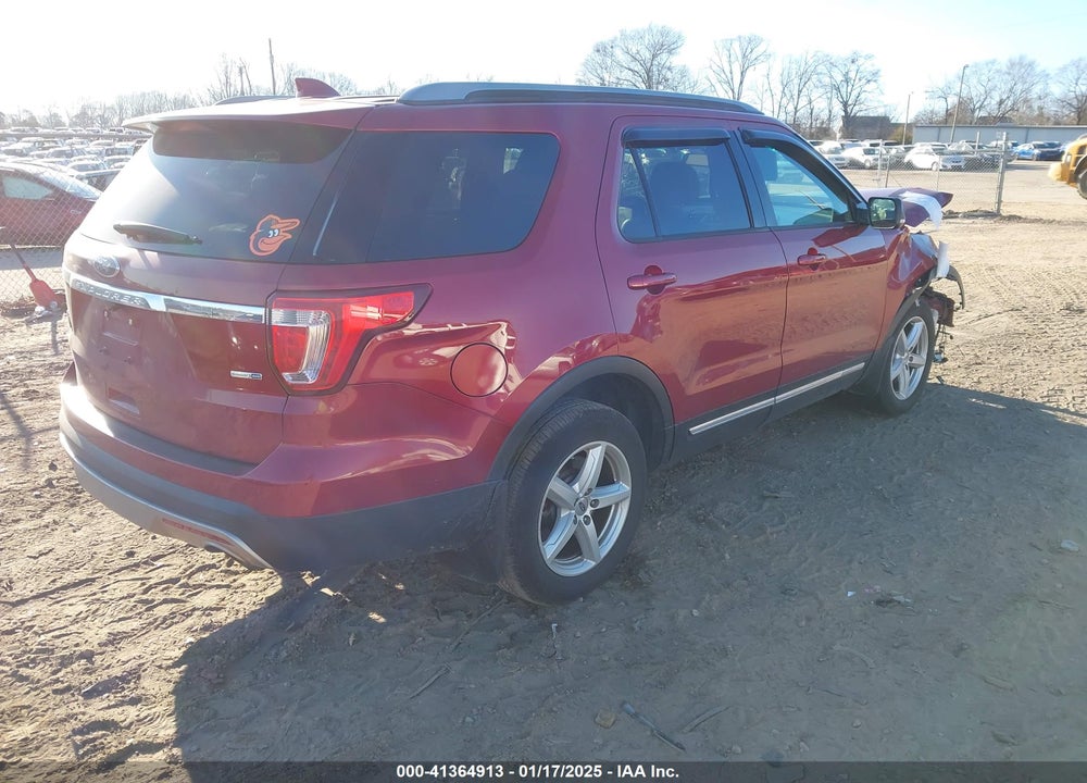 2017 FORD EXPLORER XLT VIN: 1FM5K8DH8HGA19814