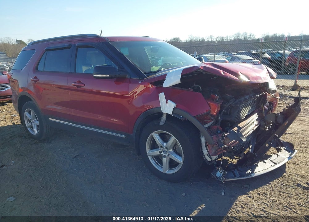 2017 FORD EXPLORER XLT VIN: 1FM5K8DH8HGA19814