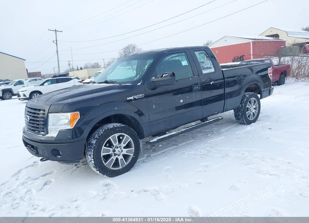 2014 FORD F150 SUPER CAB VIN: 1FTFX1EF7EKE94233