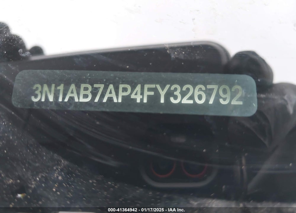 2015 NISSAN SENTRA VIN: 3N1AB7AP4FY326792