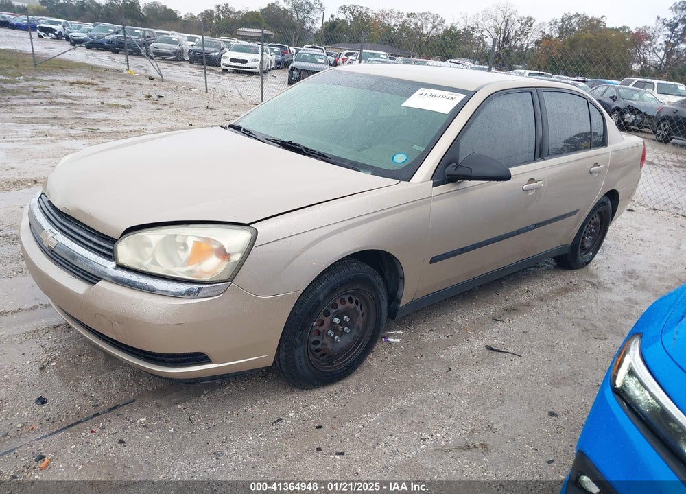 2005 CHEVROLET MALIBU VIN: 1G1ZS52F85F109416
