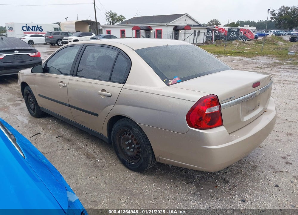 2005 CHEVROLET MALIBU VIN: 1G1ZS52F85F109416