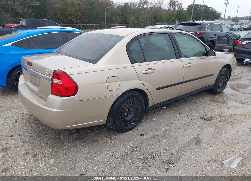 2005 CHEVROLET MALIBU VIN: 1G1ZS52F85F109416