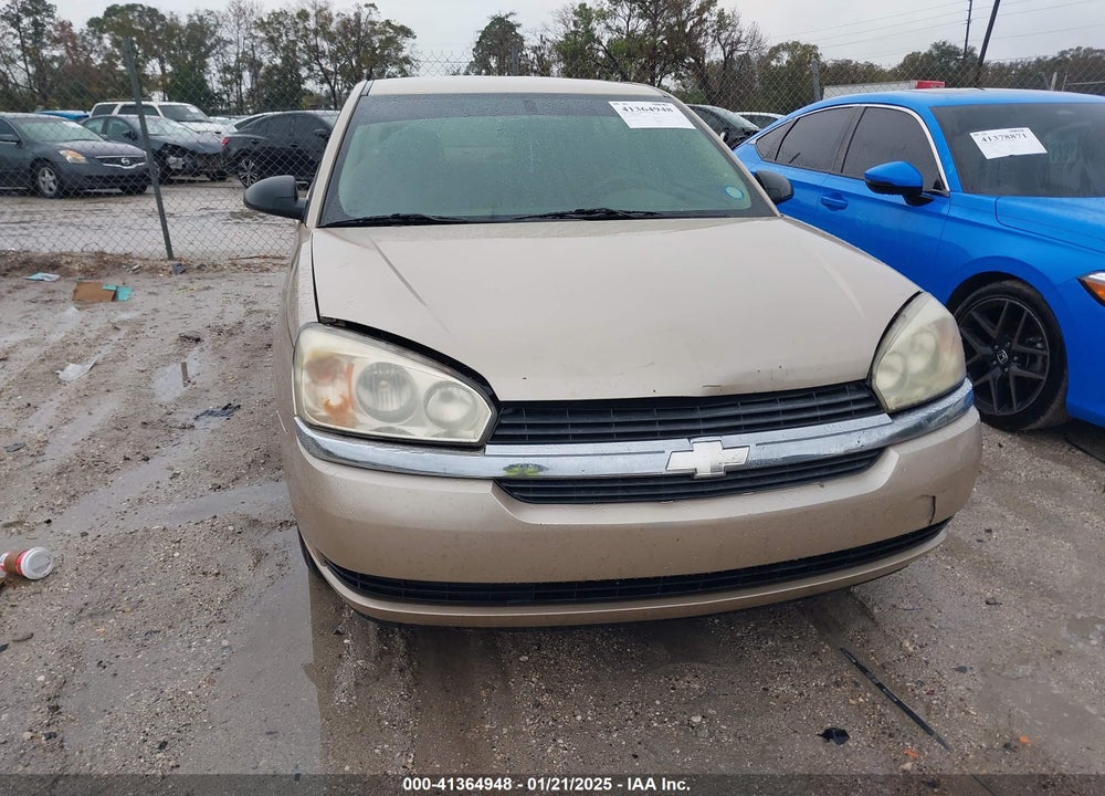 2005 CHEVROLET MALIBU VIN: 1G1ZS52F85F109416