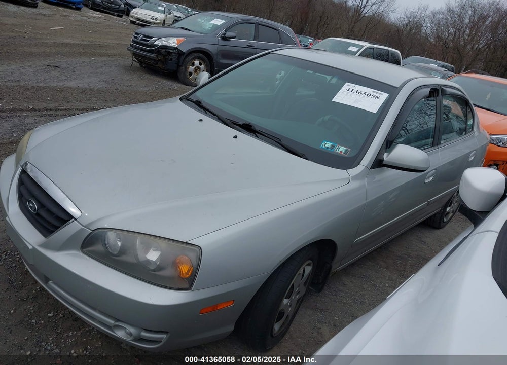 2006 HYUNDAI ELANTRA GLS/LIMITED VIN: KMHDN46D46U352029