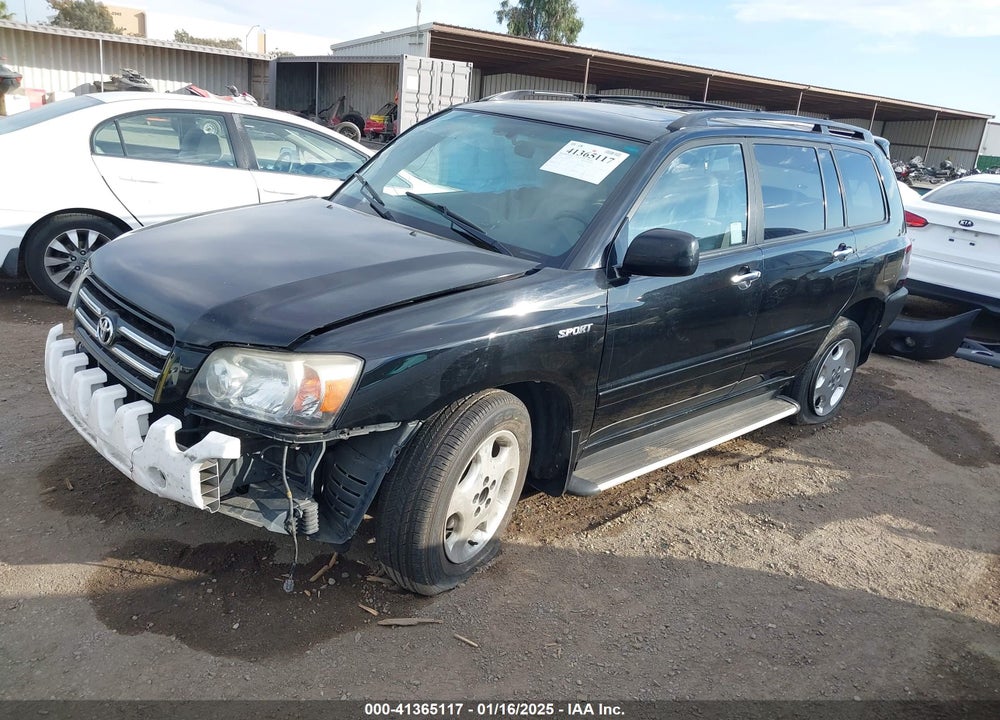2007 TOYOTA HIGHLANDER SPORT V6 VIN: JTEDP21A970137377