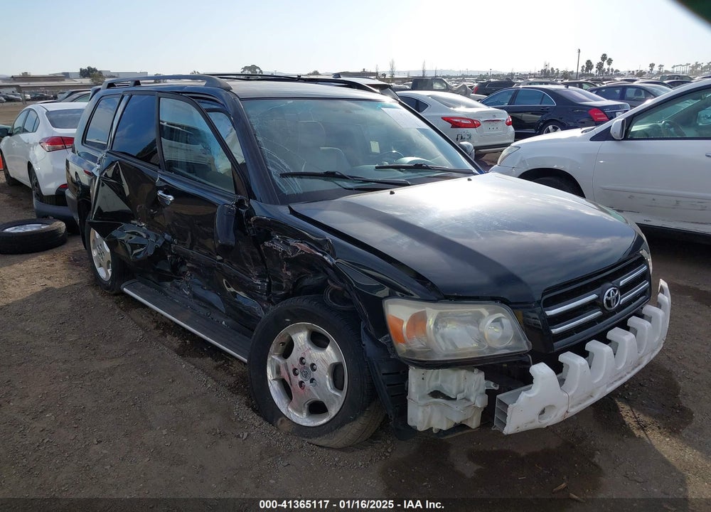 2007 TOYOTA HIGHLANDER SPORT V6 VIN: JTEDP21A970137377