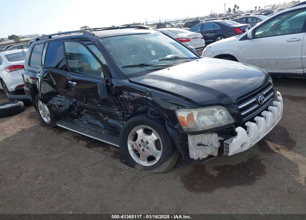 2007 TOYOTA HIGHLANDER SPORT V6 VIN: JTEDP21A970137377