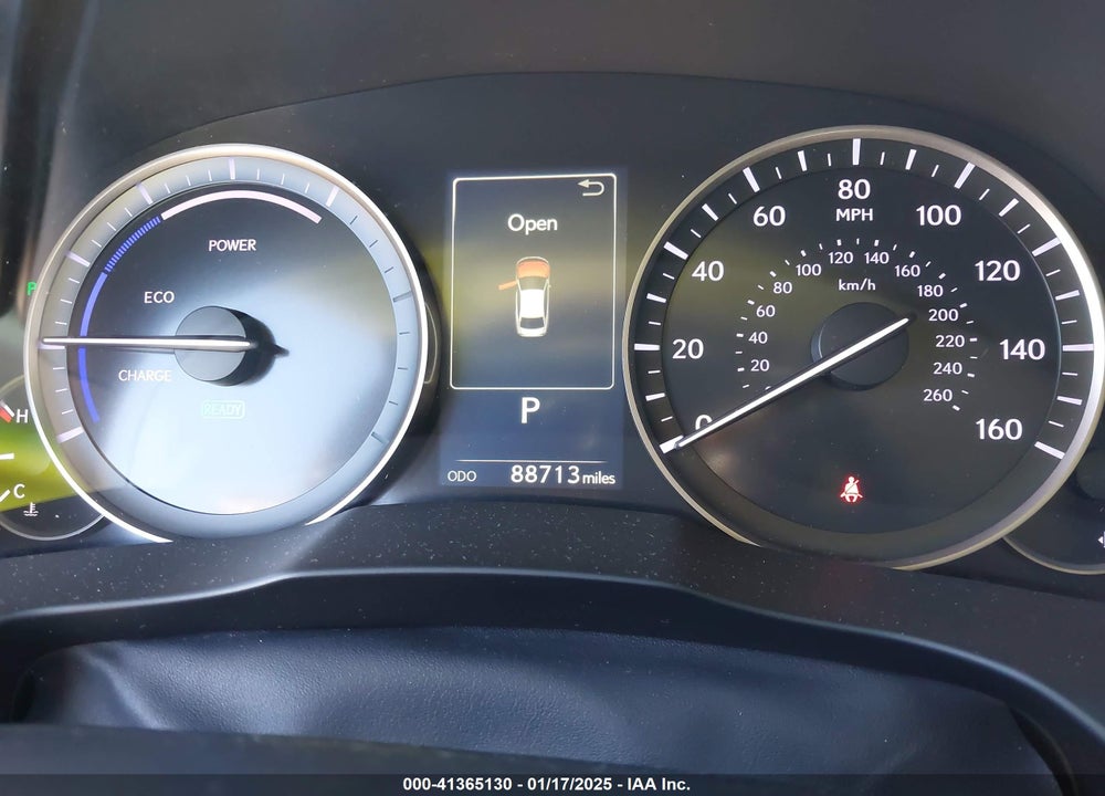2016 LEXUS ES 300H VIN: JTHBW1GG7G2101601