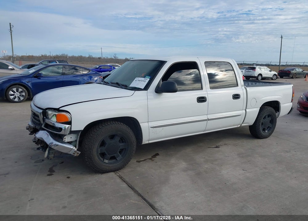2005 GMC SIERRA 1500 SLE VIN: 2GTEC13T851125185