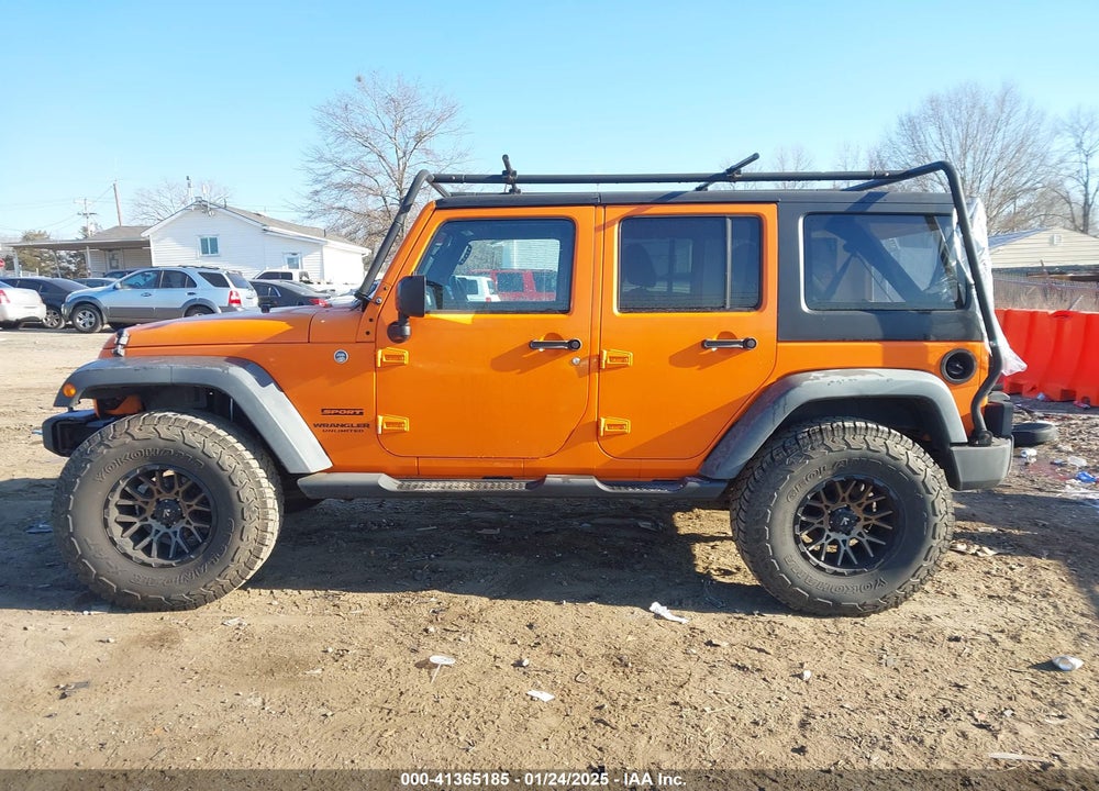 2012 JEEP WRANGLER UNLIMITED SPORT VIN: 1C4BJWDG1CL190099
