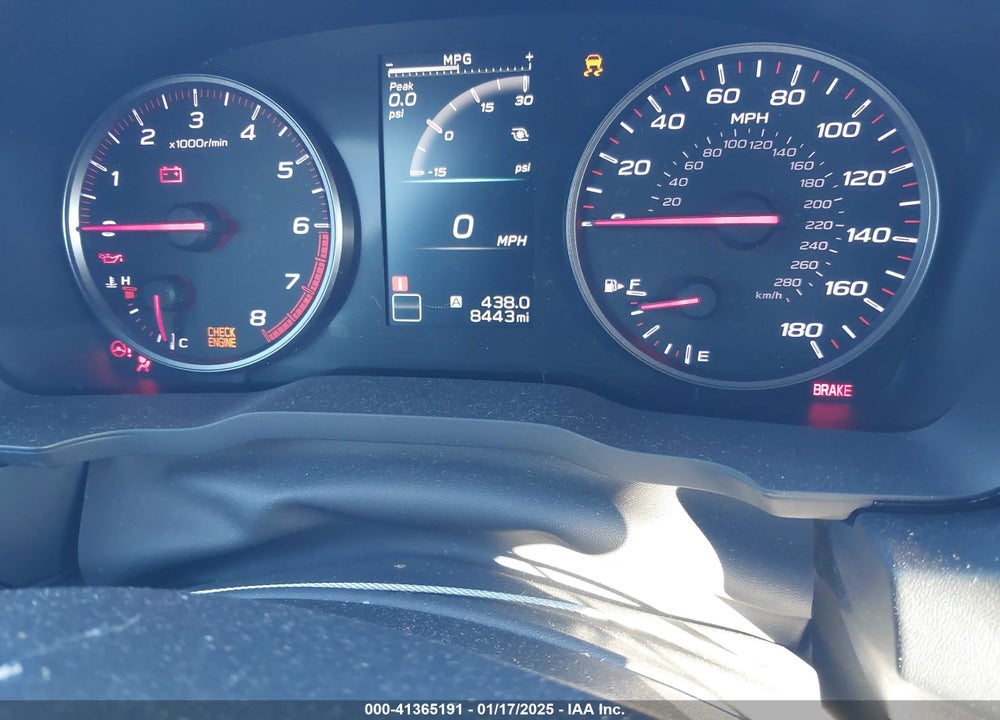 2023 SUBARU WRX PREMIUM VIN: JF1VBAF6XP9811656