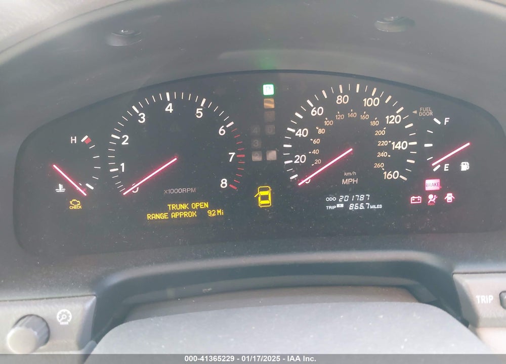 2003 LEXUS LS 430 VIN: JTHBN30F830104352