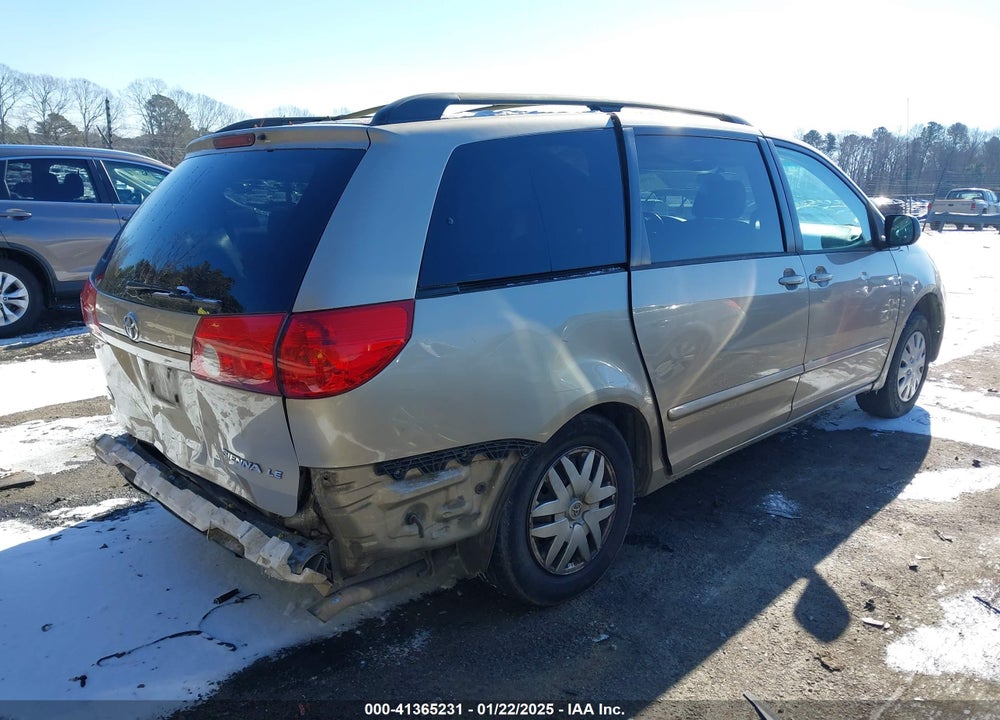 2006 TOYOTA SIENNA LE VIN: 5TDZA23C86S521768