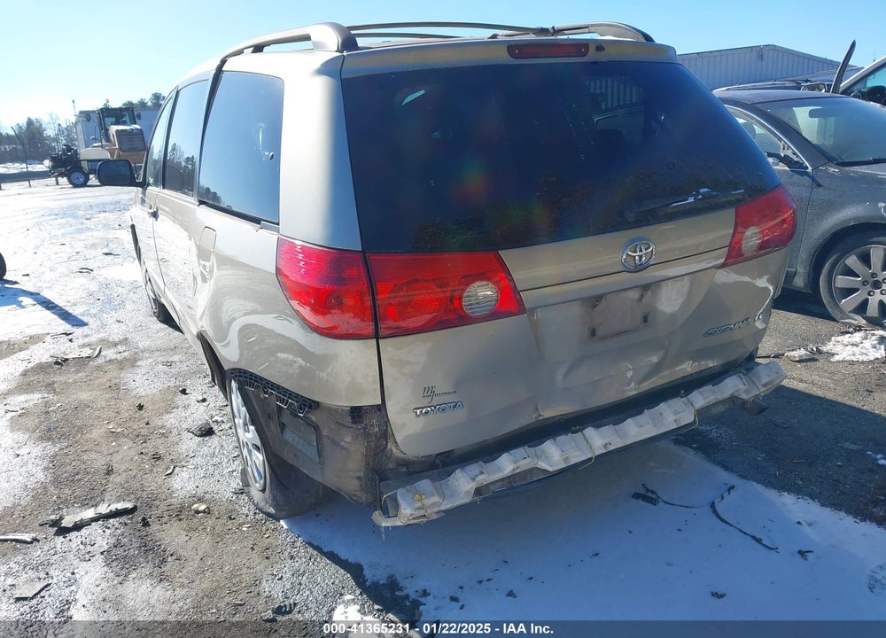 2006 TOYOTA SIENNA LE VIN: 5TDZA23C86S521768