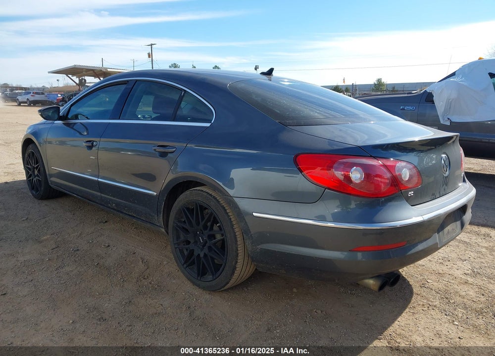 2012 VOLKSWAGEN CC VIN: WVWHN7AN5CE538613
