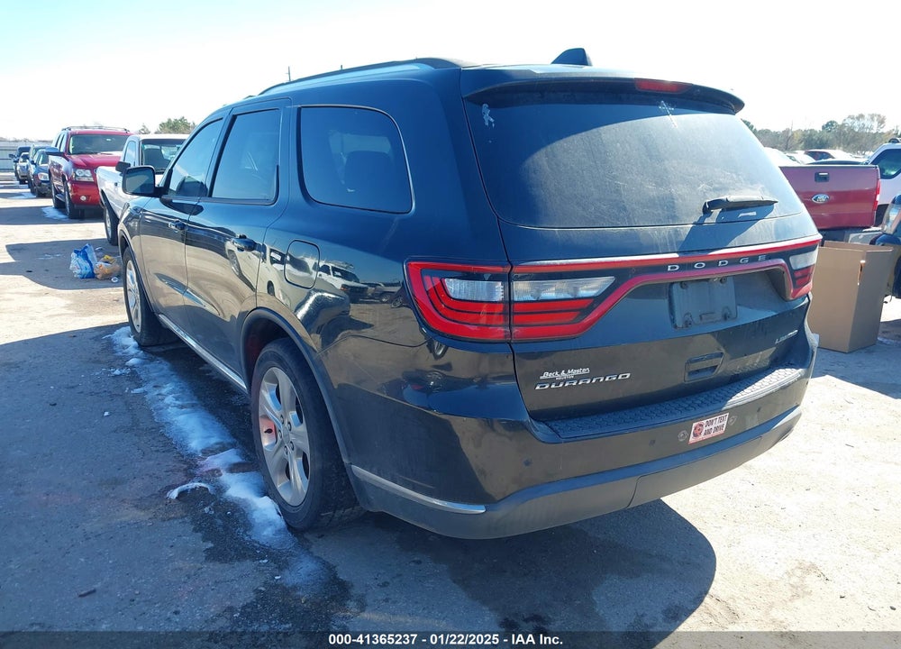 2014 DODGE DURANGO LIMITED VIN: 1C4RDHDG5EC374577
