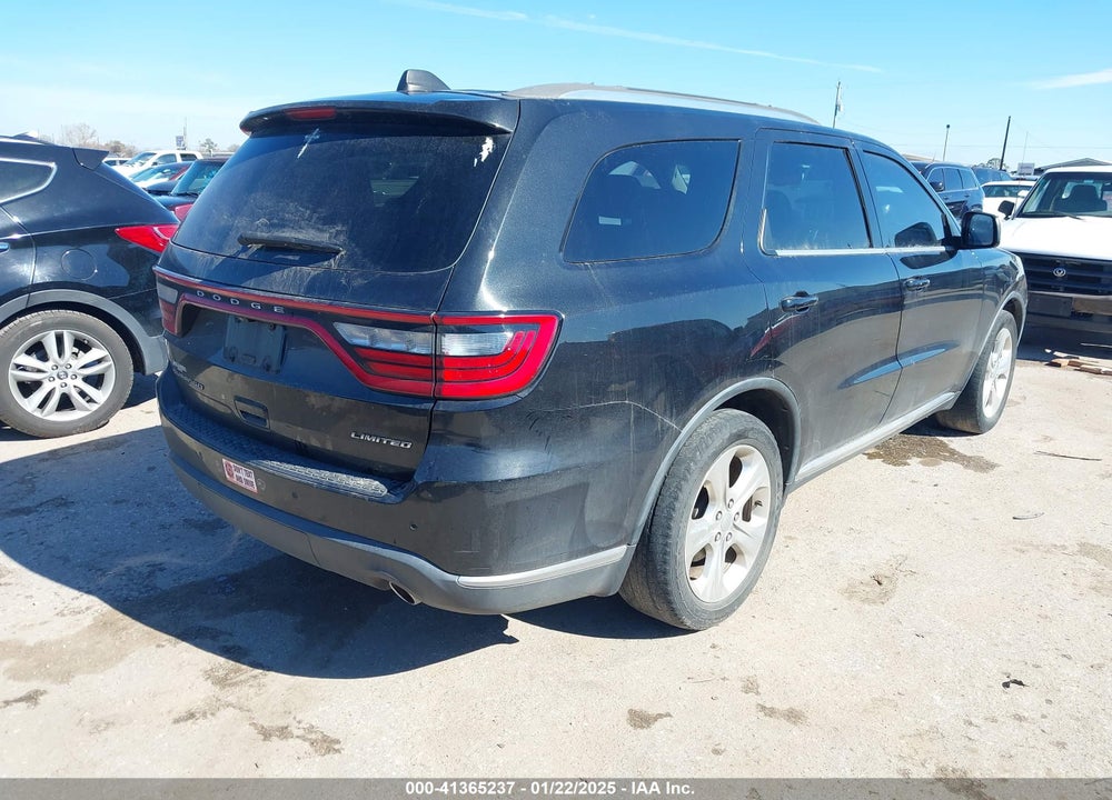 2014 DODGE DURANGO LIMITED VIN: 1C4RDHDG5EC374577