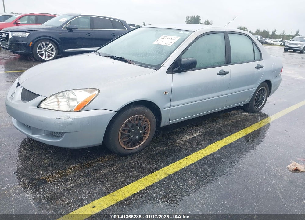 2005 MITSUBISHI LANCER ES VIN: JA3AJ26E15U039078