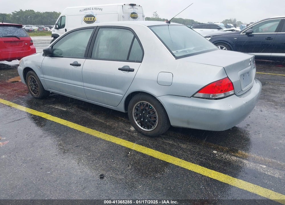2005 MITSUBISHI LANCER ES VIN: JA3AJ26E15U039078