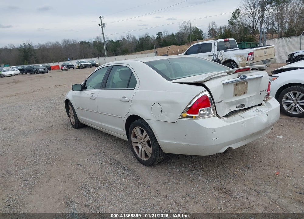 2008 FORD FUSION SEL VIN: 3FAHP08138R133557
