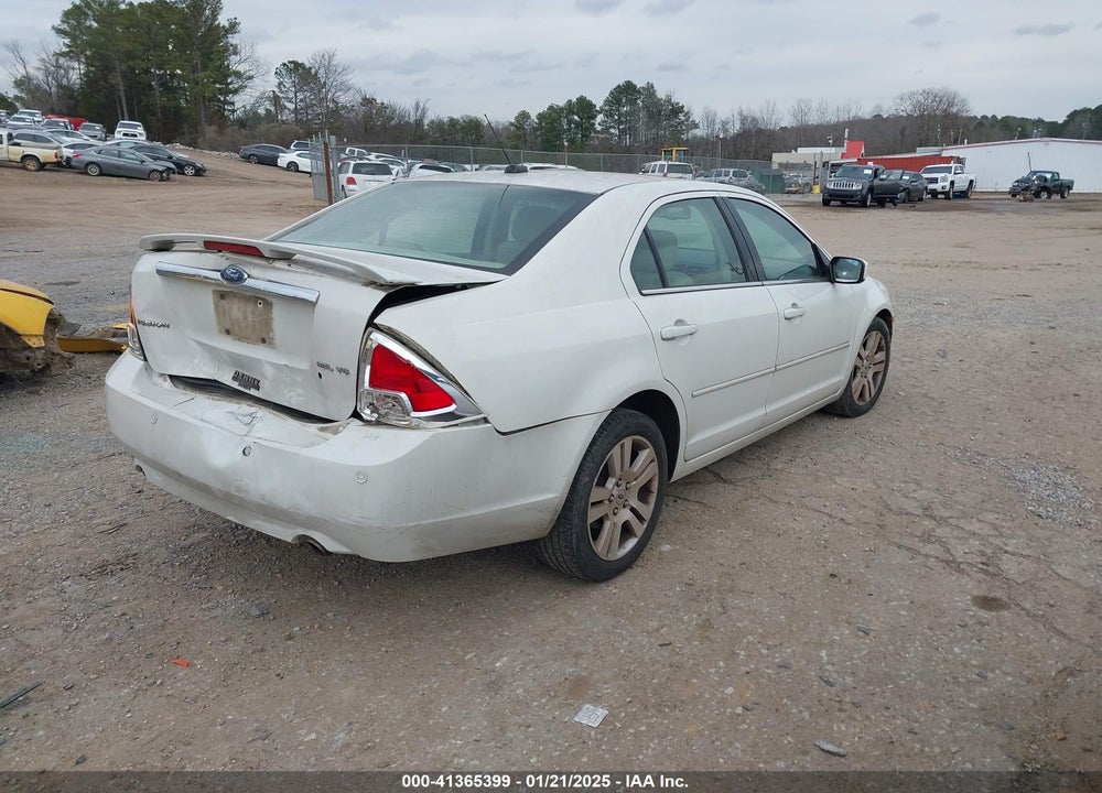 2008 FORD FUSION SEL VIN: 3FAHP08138R133557