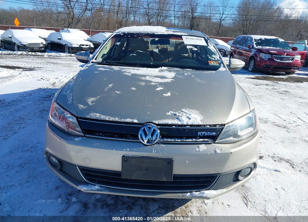 2014 VOLKSWAGEN JETTA HYBRID SEL PREMIUM VIN: 3VW637AJ7EM217600