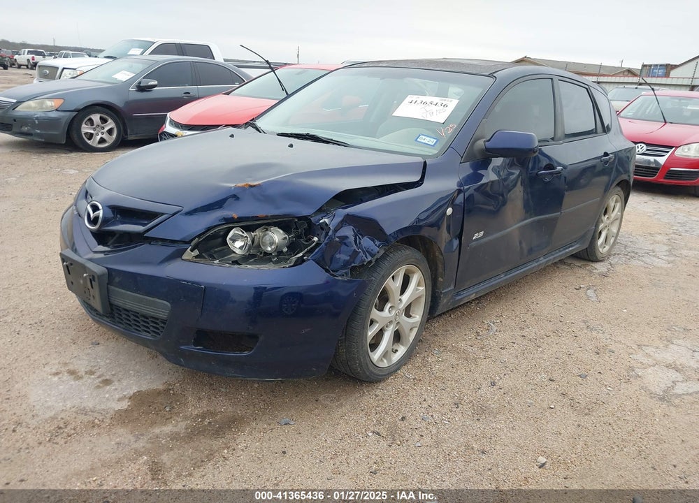 2008 MAZDA MAZDA3 VIN: JM1BK343281102317