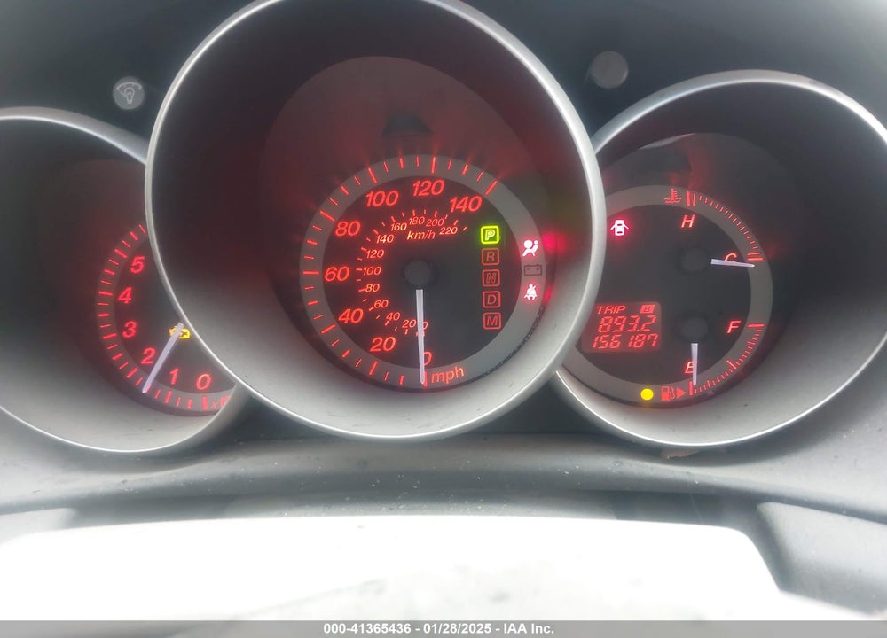 2008 MAZDA MAZDA3 VIN: JM1BK343281102317
