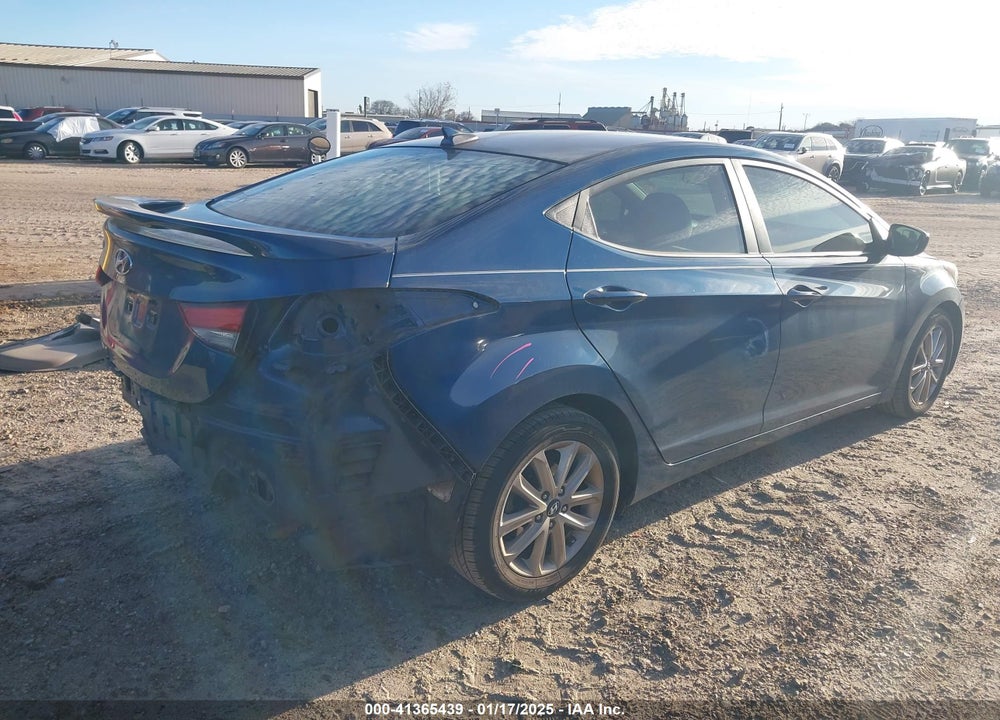 2016 HYUNDAI ELANTRA SE VIN: KMHDH4AE0GU586905