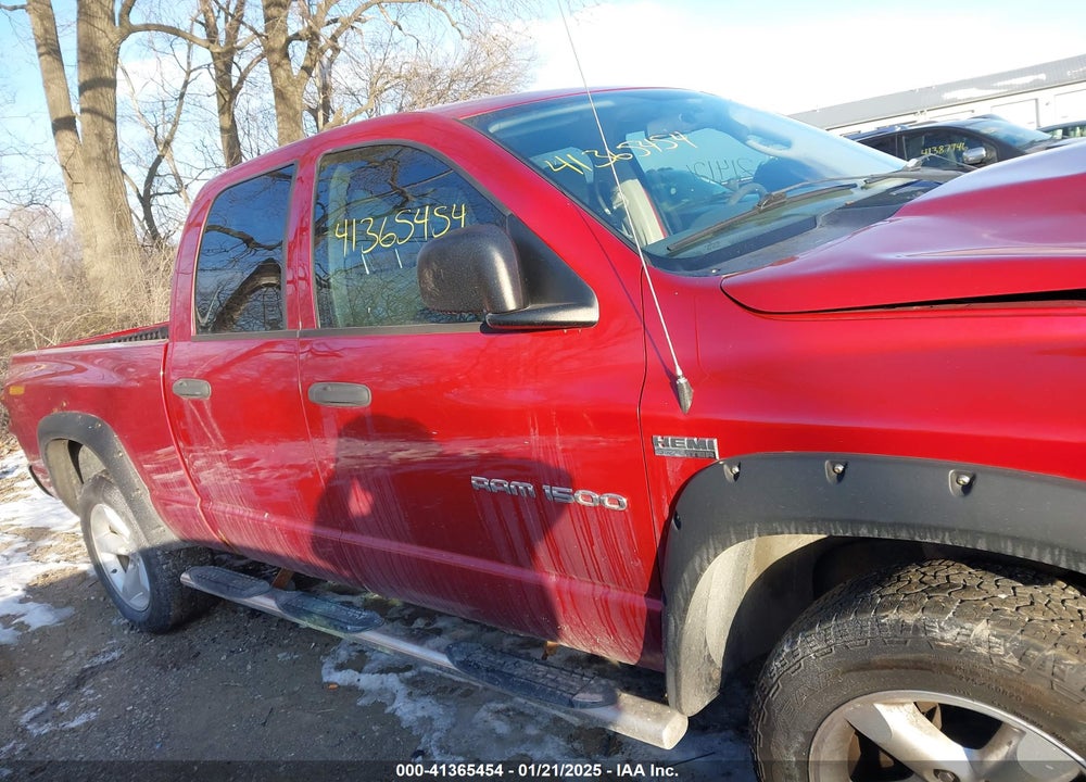2007 DODGE RAM 1500 SLT/TRX4 OFF ROAD/SPORT VIN: 1D7HU18297S190713