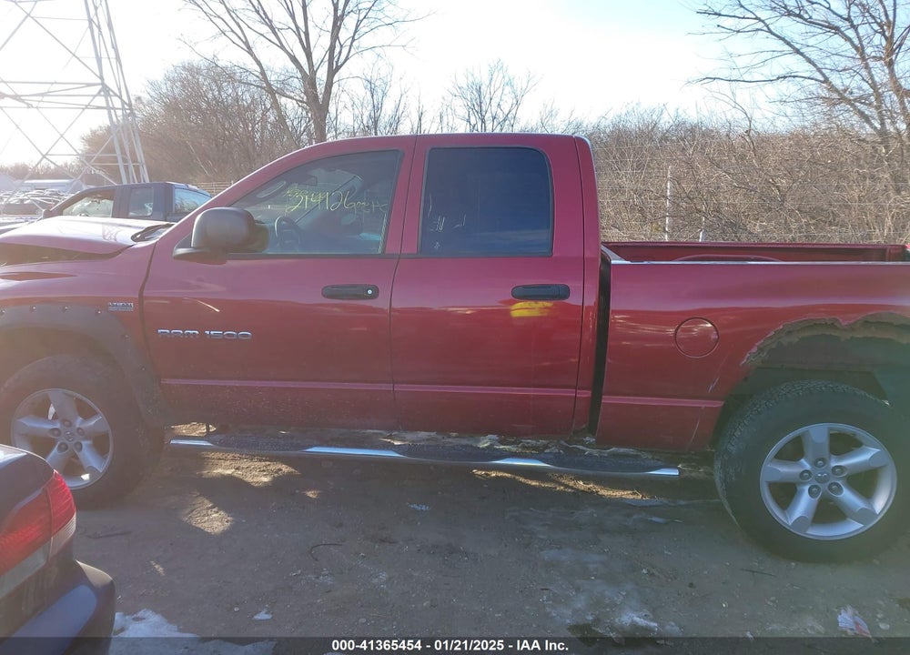 2007 DODGE RAM 1500 SLT/TRX4 OFF ROAD/SPORT VIN: 1D7HU18297S190713