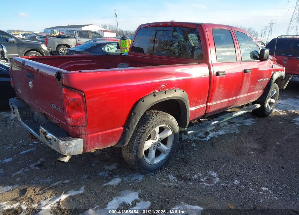 2007 DODGE RAM 1500 SLT/TRX4 OFF ROAD/SPORT VIN: 1D7HU18297S190713