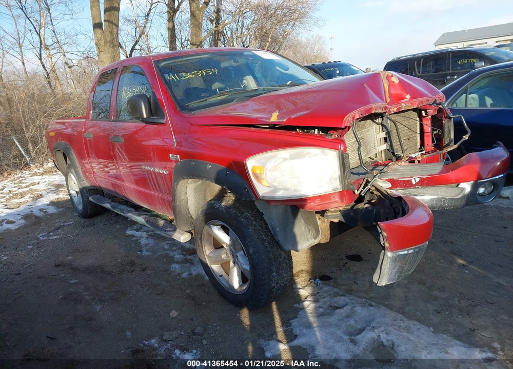 2007 DODGE RAM 1500 SLT/TRX4 OFF ROAD/SPORT VIN: 1D7HU18297S190713