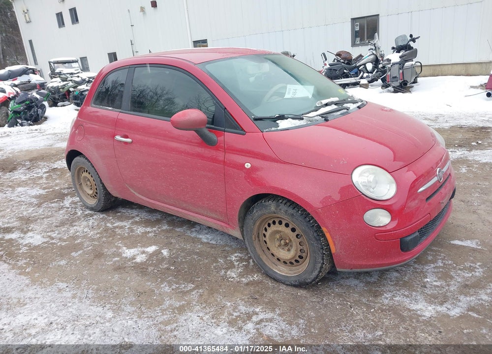2012 FIAT 500 POP VIN: 3C3CFFAR7CT114097