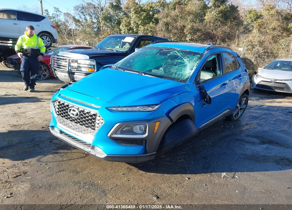 2020 HYUNDAI KONA LIMITED VIN: KM8K3CA54LU490768