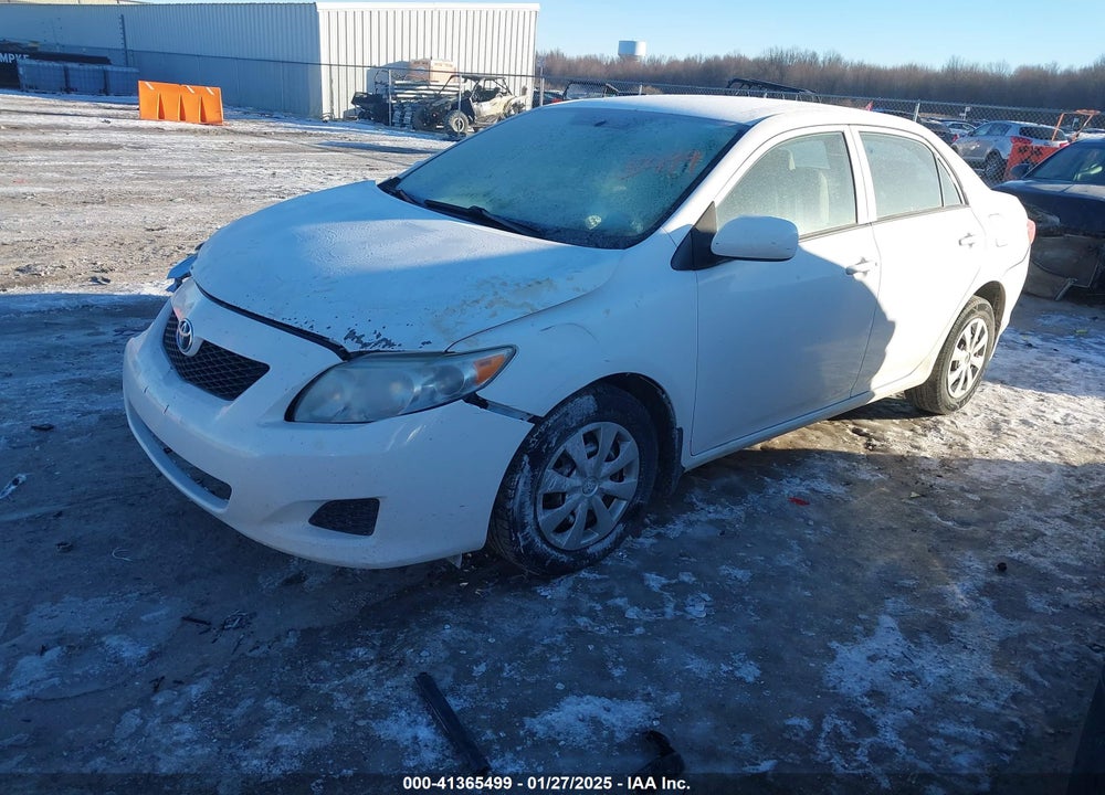 2010 TOYOTA COROLLA LE VIN: 1NXBU4EE7AZ282863