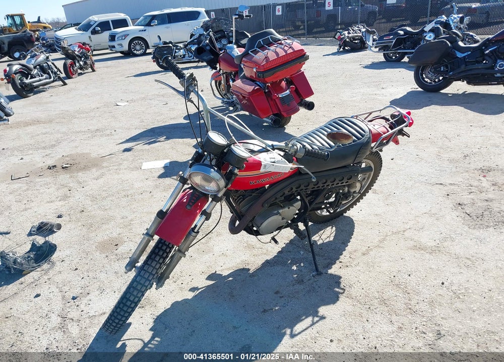1972 KAWASAKI KDX200-H VIN: 0000000000F736087