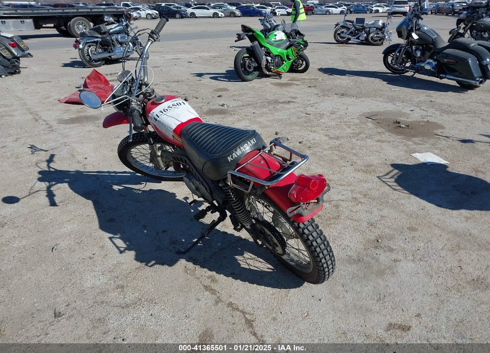 1972 KAWASAKI KDX200-H VIN: 0000000000F736087