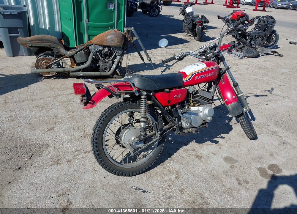 1972 KAWASAKI KDX200-H VIN: 0000000000F736087
