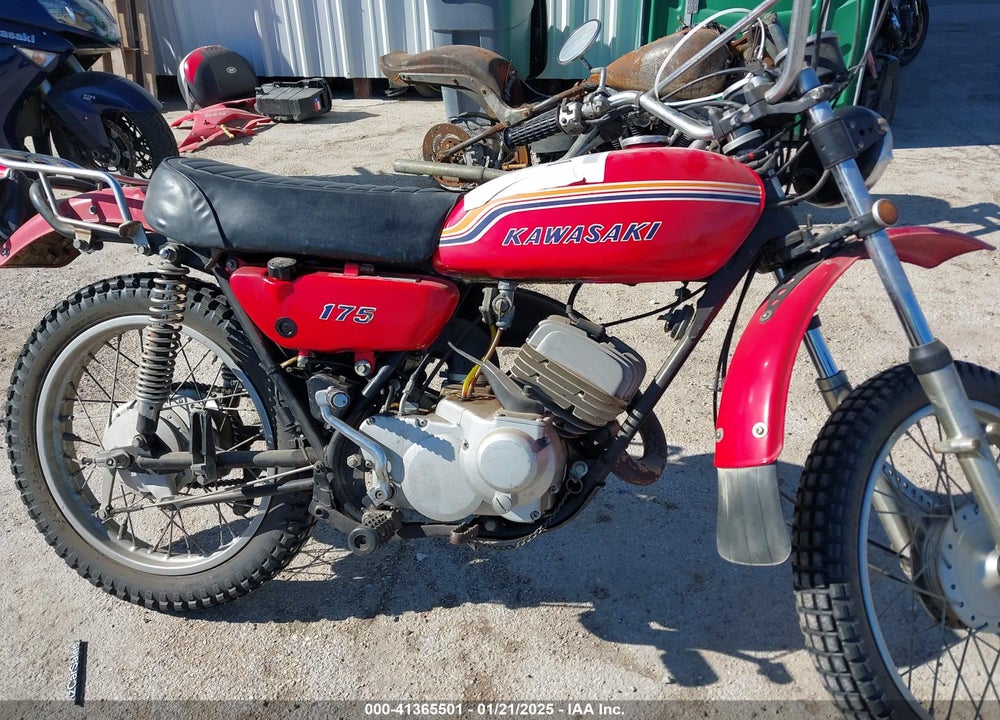 1972 KAWASAKI KDX200-H VIN: 0000000000F736087