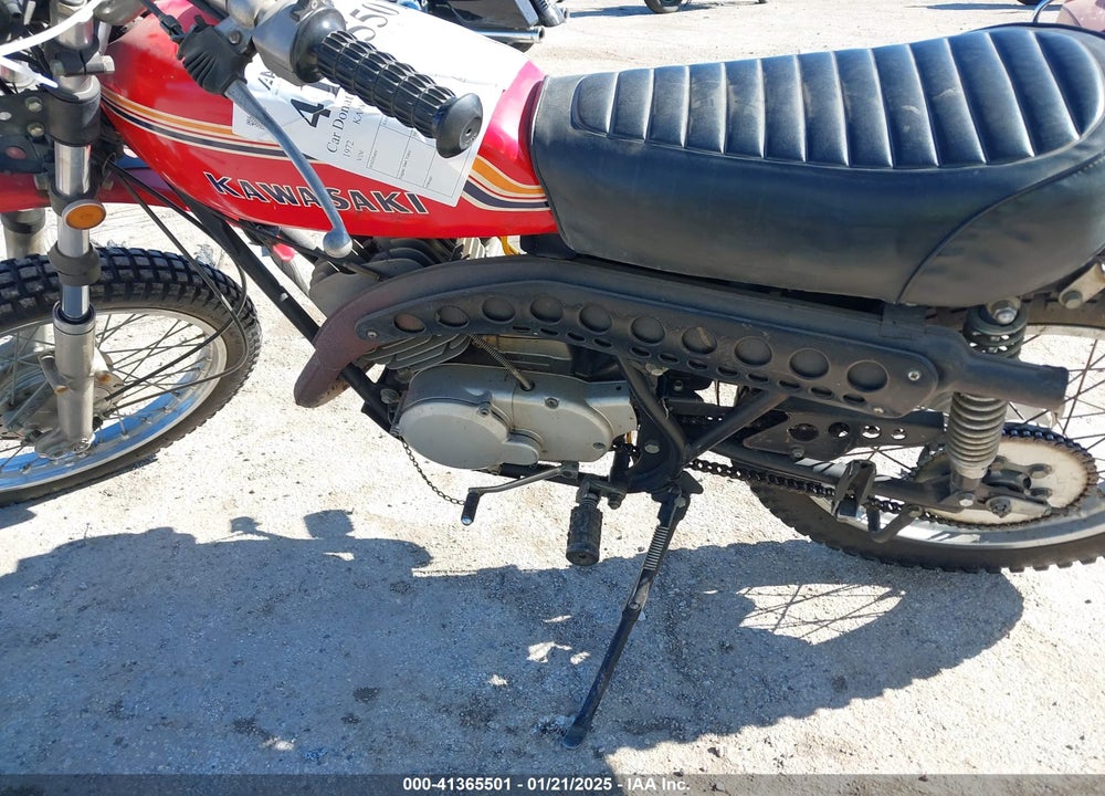 1972 KAWASAKI KDX200-H VIN: 0000000000F736087