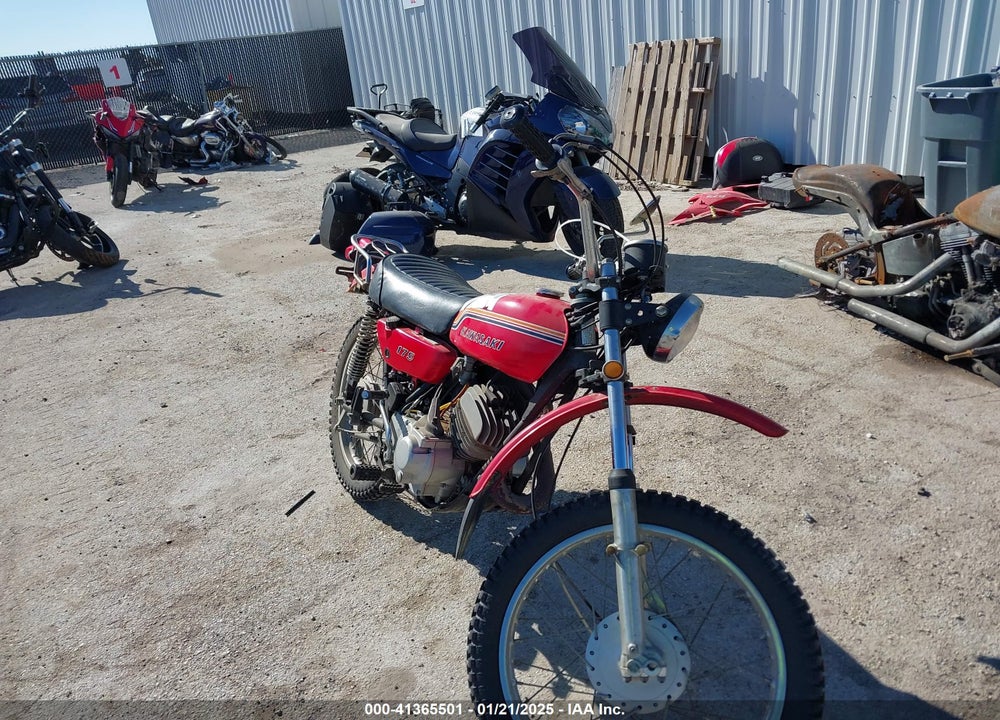 1972 KAWASAKI KDX200-H VIN: 0000000000F736087