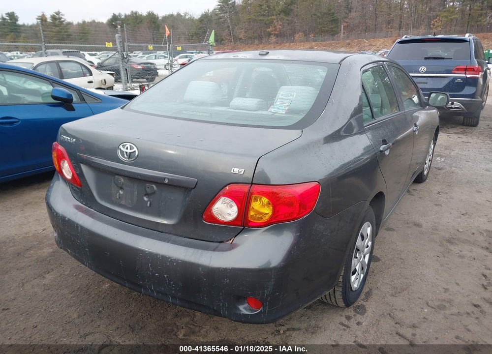 2010 TOYOTA COROLLA LE VIN: 2T1BU4EE1AC279202