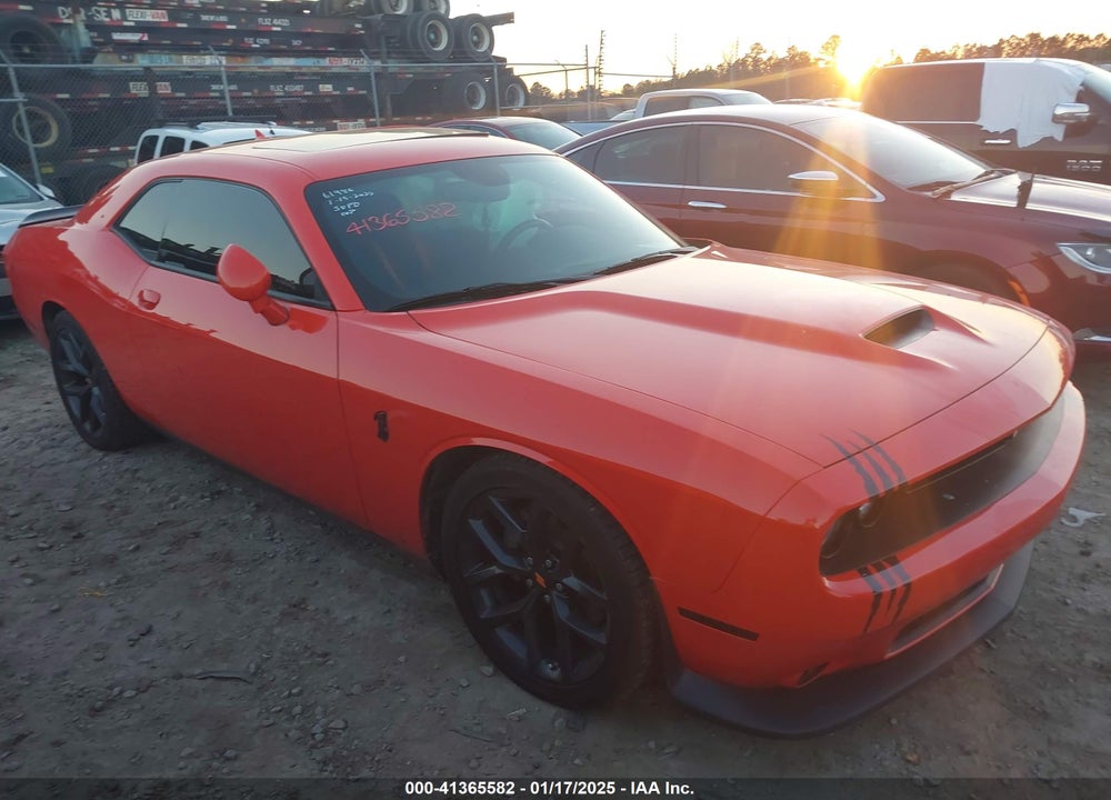 2022 DODGE CHALLENGER VIN: 2C3CDZJG0NH109437