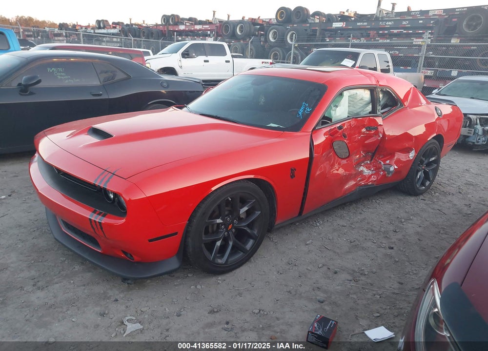 2022 DODGE CHALLENGER VIN: 2C3CDZJG0NH109437