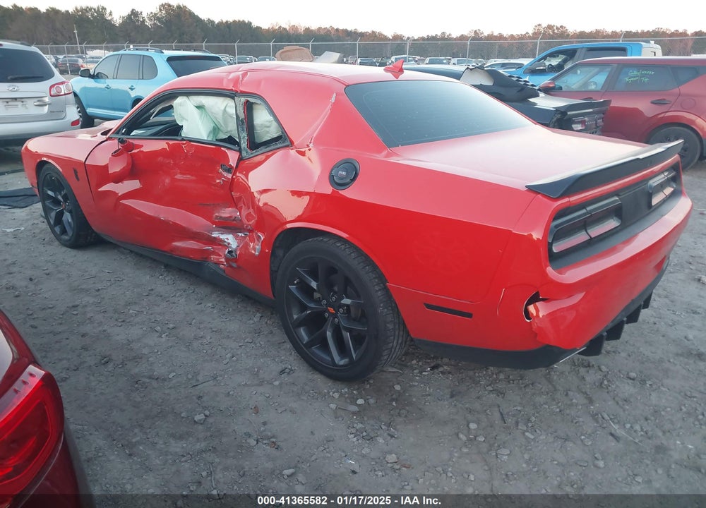 2022 DODGE CHALLENGER VIN: 2C3CDZJG0NH109437