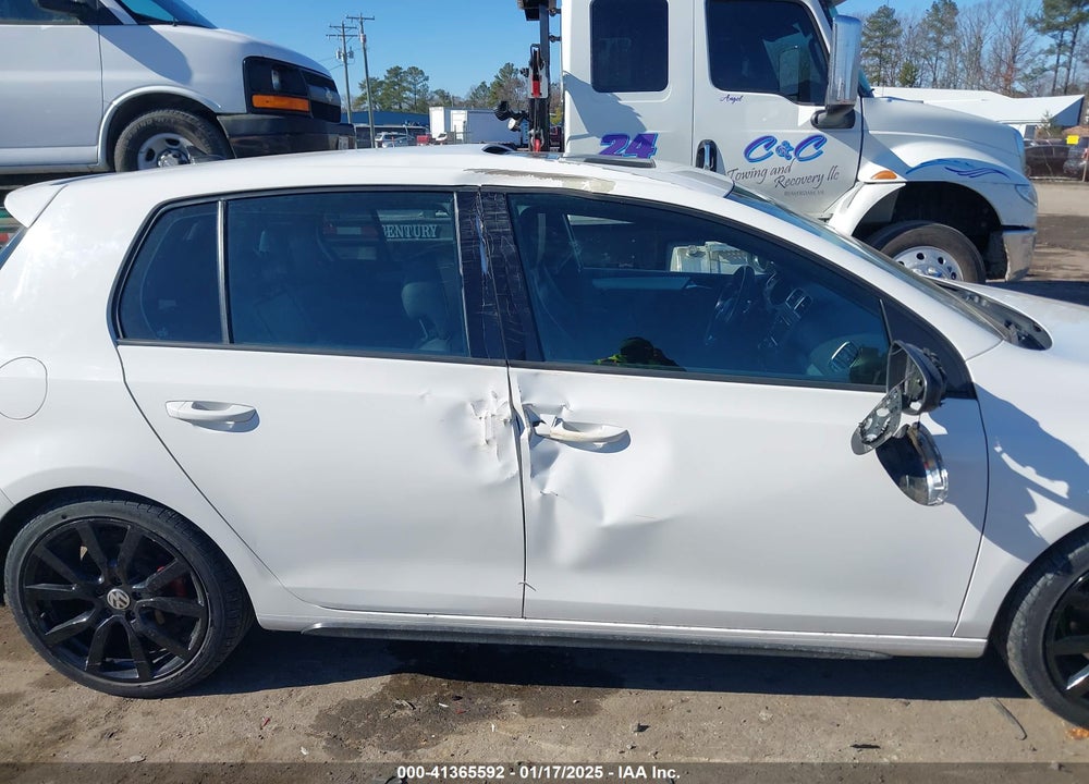 2013 VOLKSWAGEN GTI 4-DOOR AUTOBAHN VIN: WVWHD7AJ7DW115575